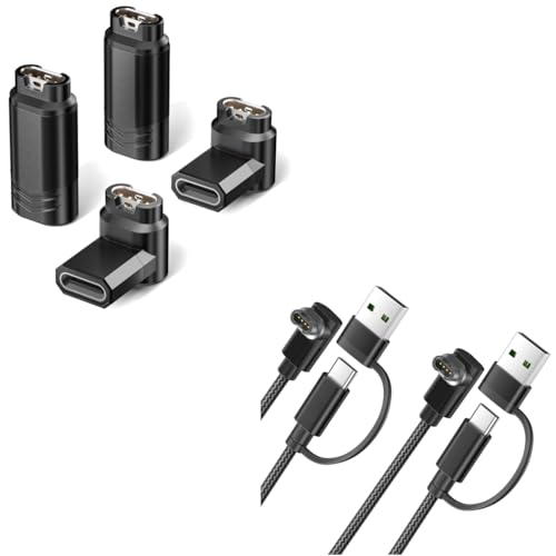 Adaptateur USB-C Garmin 4Pack Itramax avec câble charge double connectique
