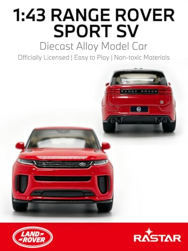 RASTAR Modelo de Auto Diecast Range Rover Sport SV 1:43 miniatura 2