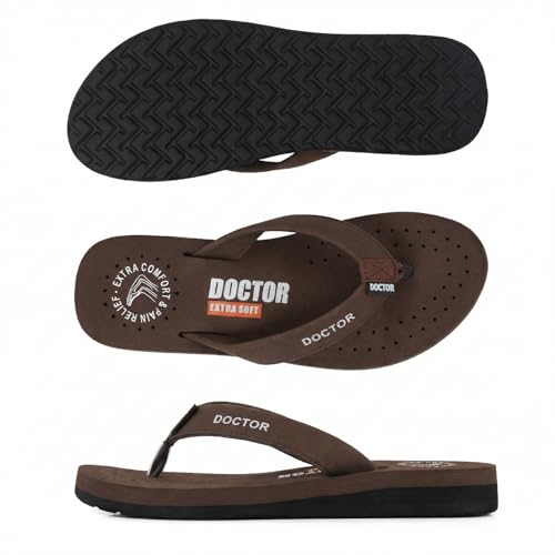 Image of DOCTOR EXTRA SOFT Women's Ortho Care Orthopaedic and Diabetic Feel Good Super Comfort Dr Sliders /Flip-flops /House Slippers [OR-D-16]