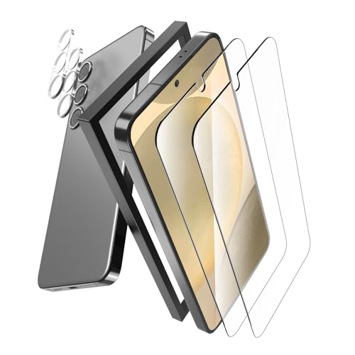 Amazon | Besecou ガラスフィルム Galaxy S24 用 保護フィルム 2