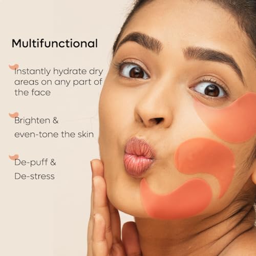 mCaffeine Cooling Under Eye Patches for Brightness | Reduces Pigmentation with 4% Niacinamide & Kombucha Tea | Under Eye Patch Mask | Instantly... - Image 7