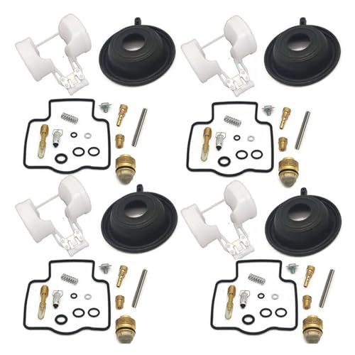 Kit réparation carburateur Kawasaki ZZR400 étanche pour éliminer les trous d'accélération