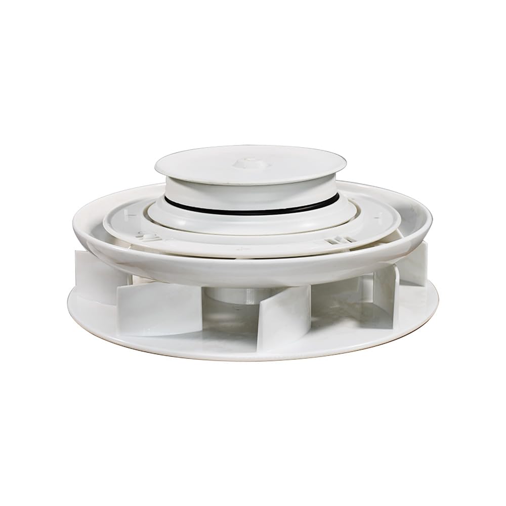 Claraboya Ventilador Aireador Techo Compatible con Furgoneta Caravana Bus Furgoneta Blanco