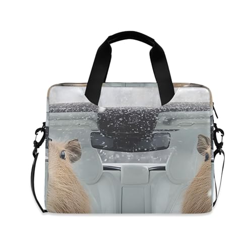 Maletín para portátil ALAZA con estampado de animales, 13-15.6 pulg miniatura 1