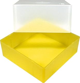 dutscher 049546 caja de congelación sin compartimento con agujeros de drenaje, colores rosa