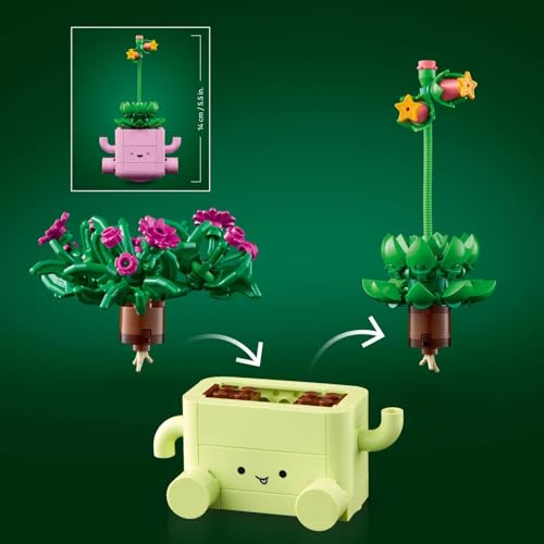 Image of LEGO Botanicals Rocking Plants - Flower Building Set for Girls and Boys - Nature Decor - 11506