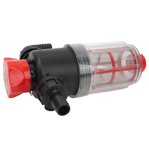 Lybunair Water Pump Strainer with 60 Mesh Stainless Steel Filter Screen and Transparent Design (19mm Interface (G3/4 Pipe))