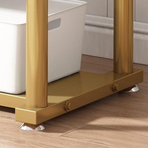 Wytrzymały, wolnostojący wieszak na ubrania z podwójnymi drążkami, przemysłowy wieszak garderobiany do stabilnej prezentacji i przechowywania ubrań, butik domowy i detaliczny