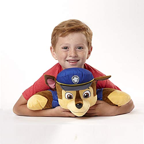 Pillow Pets Nickelodeon Paw Patrol, Chase Police Dog, 16" Stuffed Animal Plush Toy #TOP2