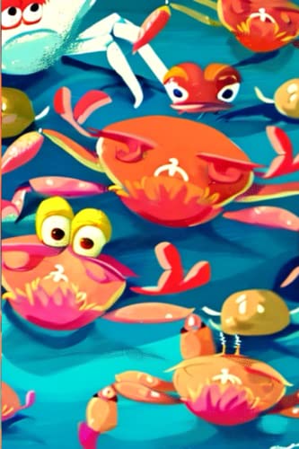 Crab Family In The Sea: Crab Theme, Gift For Crab Lovers, For Sketching and Drawing