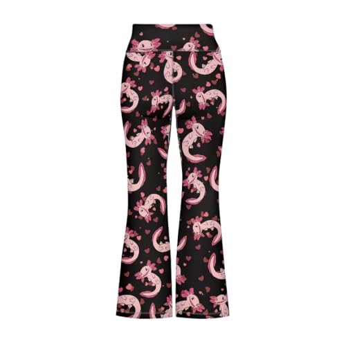 5-14 Bell Bottoms for Girls Cute Yoga Pants for Girls Flare Leggings Kid2