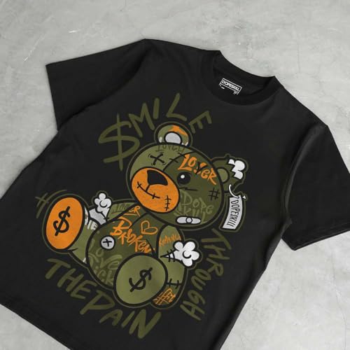 Image of DopeSkill Graphic Tee Streetwear Hip Hop Hypebeast Street Style Unisex T-Shirt Sneaker Colour Matching Shirts Cute Graphic