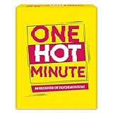 One Hot Minute - 60 Seconds of Pandemonium for Adults, Hilarious, Fast-paced, and Quick Thinking Card Game for Game Night, Parties, & Gatherings, 2-5 Players, Ages 18+