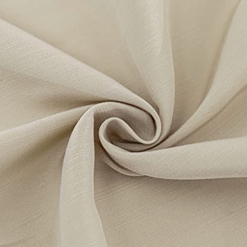 Biscaynebay Wrap Around Bed Skirts For Queen Beds 15 Inches Drop, Light Camel Elastic Dust Ruffles With Adjustable Belts Silky Luxrious Fabric Machine Washable #TOP7