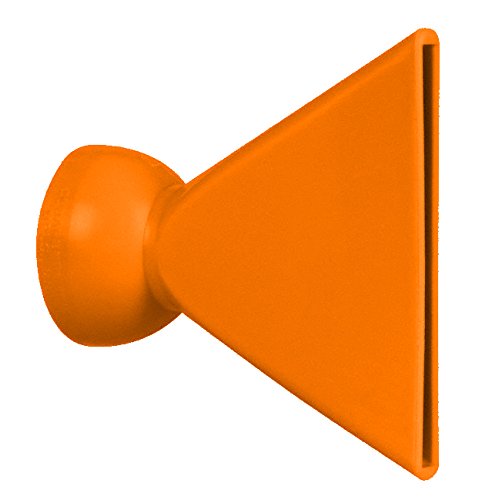 8450-117 1/2" x 2" Flare Nozzle, Orange