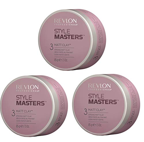 3 Style Masters Creator Revlon Strong Matt Clay Stark 85 G