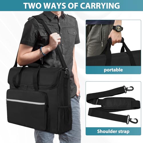 Image of LCD Screens /TVs(up to 2) Transport Tote Bag for 19 inch - 24 inch Displays