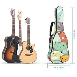 Housse pour guitare acoustique en spirale torsadée noire de 1 cm d’épaisseur avec rembourrage étanche 101,6 cm, 101,4 cm… - Les Beatles, Paul McCartney, John Lennon, RIngo Starr, George Harrison Housse pour guitare acoustique en spirale torsadée noire de 1 cm d'épaisseur avec rembourrage étanche 101,6 cm, 101,4 cm… – Image 5