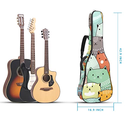 Housse pour guitare acoustique en spirale torsadée noire de 1 cm d’épaisseur avec rembourrage étanche 101,6 cm, 101,4 cm… - Les Beatles, Paul McCartney, John Lennon, RIngo Starr, George Harrison Housse pour guitare acoustique en spirale torsadée noire de 1 cm d'épaisseur avec rembourrage étanche 101,6 cm, 101,4 cm… – Image 6