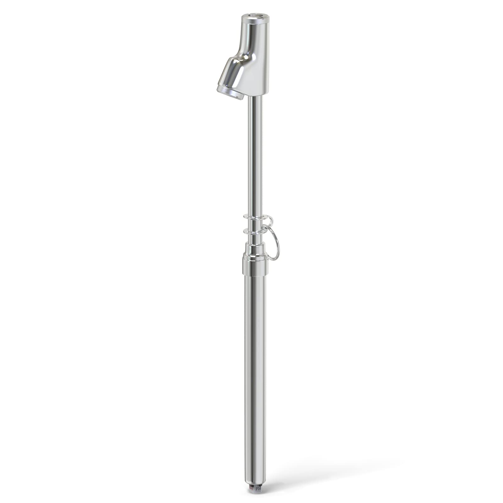 Silver Tire Pressure Gauge - Dual Head, 10 Pcs -15 Silver Tire Pressure Gauge - Dual Head, 10 Pcs -15