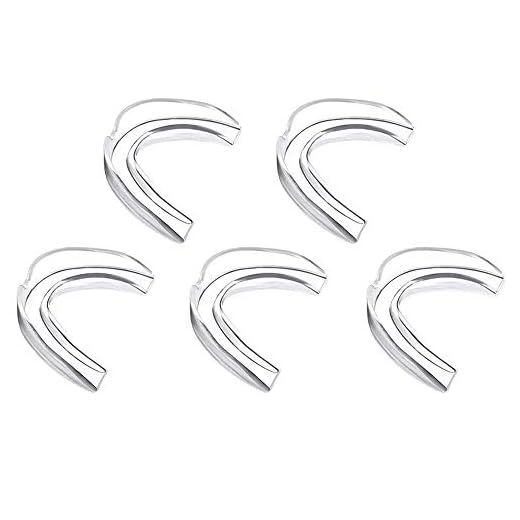 AMACOAM Mundschutz Boxen Zahnschutz Kampfsport Zahnschiene Transparent 5 Pcs Gebißschutz Sport Aufbissschiene für Kampfsport Football Hockey Kickboxen Eishockey Baseball Handball Rugby Zähneknirschen