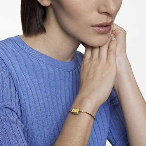 Collier Orbita Swarovski petit format octogonal multicolore précieux - 5