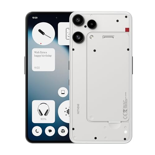 Nothing Phone (3a) Lite 5G / 8 GB /128 GB/6.77AMOLED Flexible LTPS 50 MP Camera/5000mAh/White (UAE Type Approved)