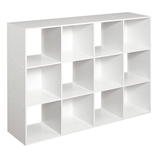 ClosetMaid 1290 Cubeicals Organizer, 12-Cube, White