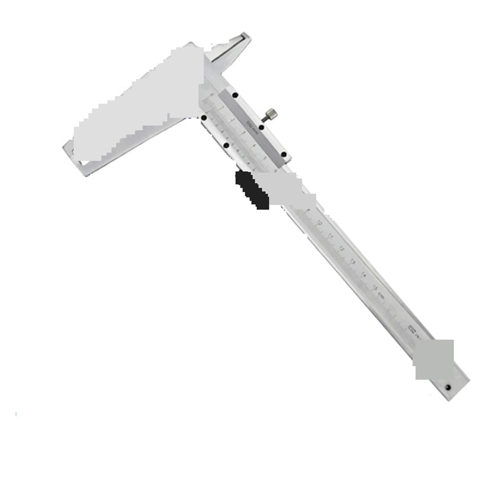 Bdayek One Color Vernier Calipers 9-150Mm/200Mm/300Mm 0.02Mm Inside Groove Dial Vernier Caliper Long Claws Bidirectional Shockproof Measure Tools(9-300Mm Vernier)