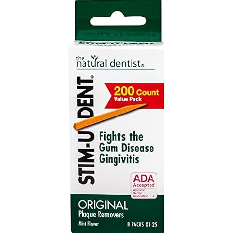 STIM-U-DENT - Plaque Removers, Value Pack, Mint, 8 pk - 25 ea Cover