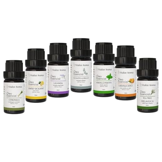 Kit de 7 Óleos Essenciais Puro