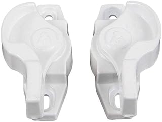 DUOBEY Hardware Parts 2pcs Zinc Alloy Window Latch Crescent Lock Sliding Doors Lever Handle Sweep Latch Home Security Lock Hardware Accessories