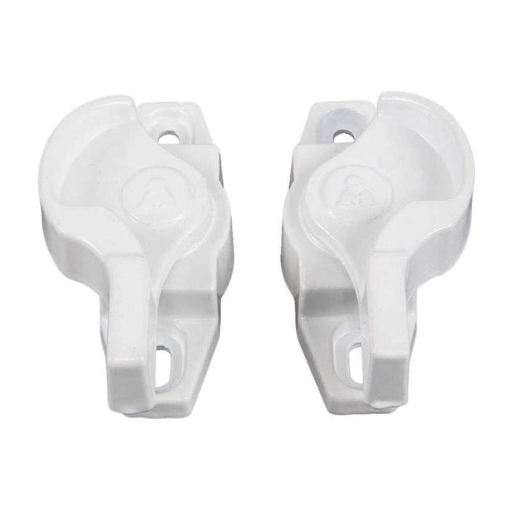 WDWDW Window Handles 2pcs Zinc Alloy Latch Crescent Lock Sliding Doors Lever Sweep Home Security