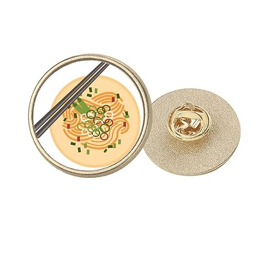 Broche ronde en métal doré au design ciselé, l'accessoire chic pour manteau