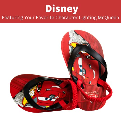 Disney Girls Boys Character Flip Flops Sandals Kids Water Shoes - Minnie Mickey Moana Toy Story Frozen Cars Encanto Princess Thong Beach Slides Slip On Quick Dry (Toddler-Little Kid)2