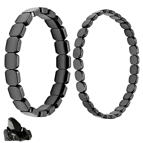 Set completo: Questo set include due bracciali bracciale ematite uomo, ognuno con una perla di dimensioni diverse. Un bracciale ha perle di 10 mm di diametro, mentre l'altro ha perle di 6 mm, entrambi con un anello lungo 19 cm. Il design di bracciale ematite non solo soddisfa le esigenze di diverse dimensioni di polso, ma offre anche più opzioni di abbinamento.