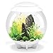 biOrb Halo 30 Acrylic 8-Gallon Aquarium with Multi-Color Remote-Controlled LED Lights Modern Tank for Tabletop Display, White
