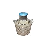 Bouchonnerie Jocondienne GC10 bombola Entourage Plast Grande Collo Vetro Trasparente 34 x 34 x 37 cm 10 L