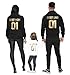 Produktbild Familien Hoodie Best Dad Mom Kid 01 in Gold (S, Dad-Weiß)