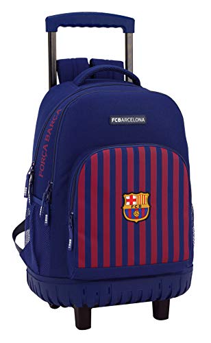 FCB Barcelona Mochila Grande con Ruedas Carro Fijo  Trolley