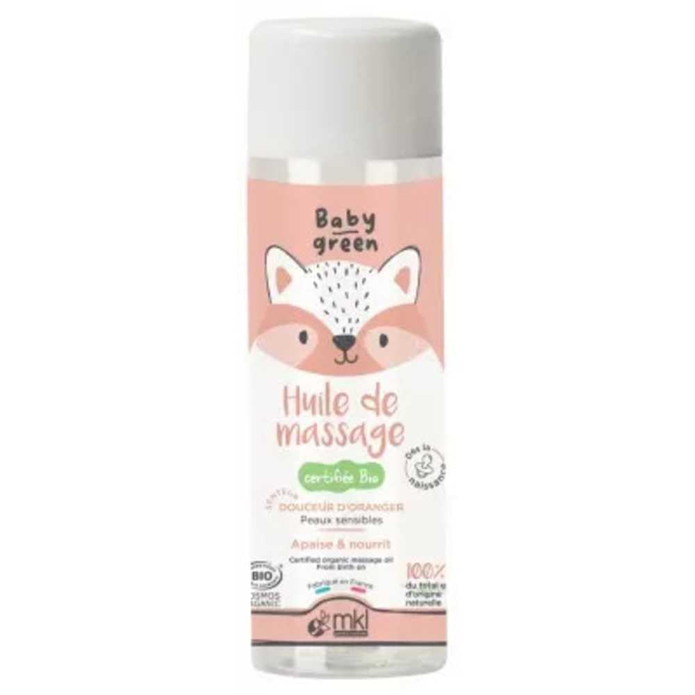 MKL Green Nature Baby Green Organic Massage Oil 100 ml