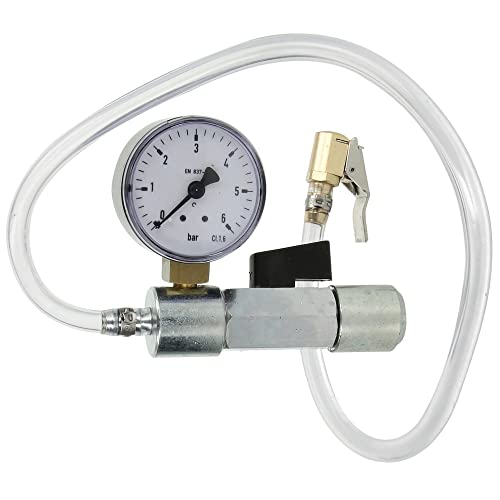Generisch Adapter für Gefäßfüller mit Manometer 0-6 bar