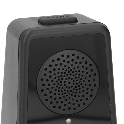 Digital Metronome, Powerful Sound 10 Beats 3 Types LED Tempo Indicator, Compact Size USB Type C for Park Home and Yard with Vocal Counts Switch Noise Practice