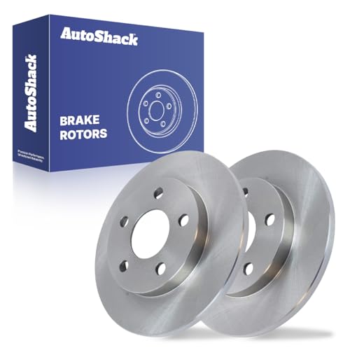 AutoShack Rear Brake Rotors | Replacement For 2010-2013