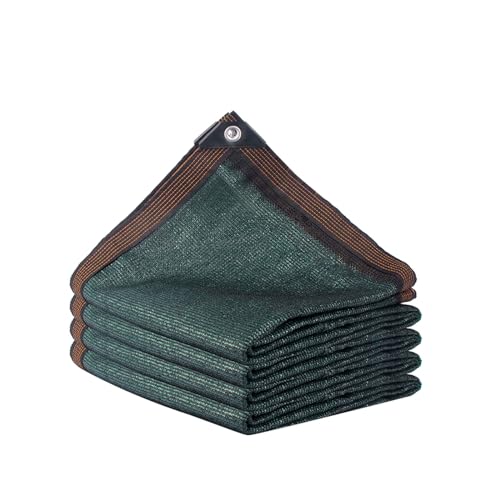 Privacy Screen Shade Cloth 3.3X3.3FT 6.6X32.8FT 13X19.7FT 16.4X65.6FT Green Shade Cover 90% Shading Sun Shade Net for Greenhouse, Plant, Chicken Coop, Pergola, Canopy (Size : 3.3x3.3ft)