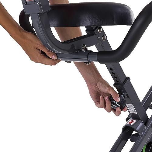 Tunturi Cardio Fit B25 X Bike - Hometrainer met rugleuning - Fitnessfiets opvouwbaar - 8 weerstandsniveaus - Tablethouder - Afbeelding 5