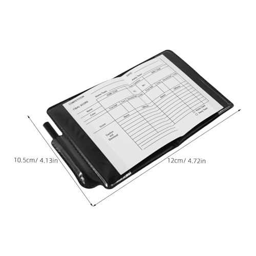 5 Set Tarjetas Roja y Amarilla para Árbitro con Estuche y Bolígrafo miniatura 2