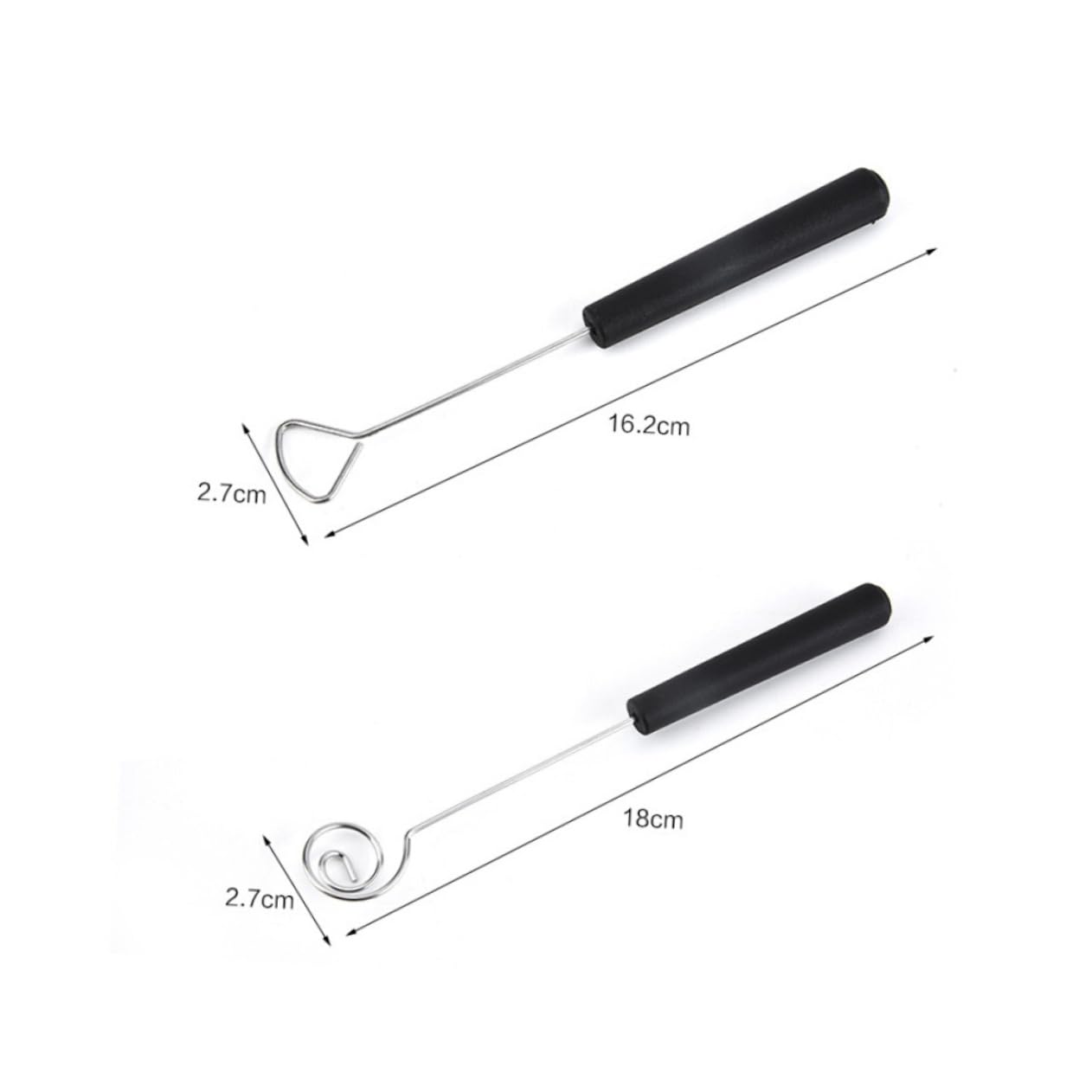 CONGARTENO Essential Baking Candy Making Forks 6pcs Stainless Steel Chocolate Dipping Forks