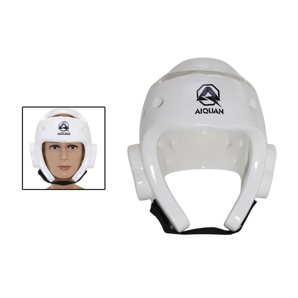 LOVIVER Casque de Casquette de Protection Chapeau de Sport Protecteur de Tête Casque de Karaté Protège-tête pour Sparring Taekwondo Entraînement Kickboxi