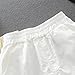 Boys Shorts Spring Summer Toddler Kids Fashionable Pocket Casual Apparel for Active (White, 2-3 Years)
